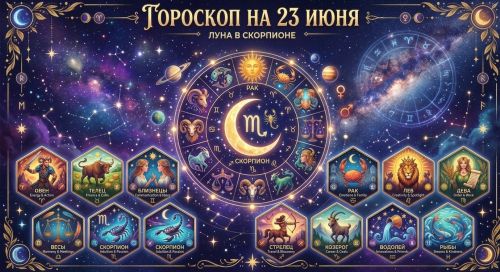 Гороскоп на 23 июня