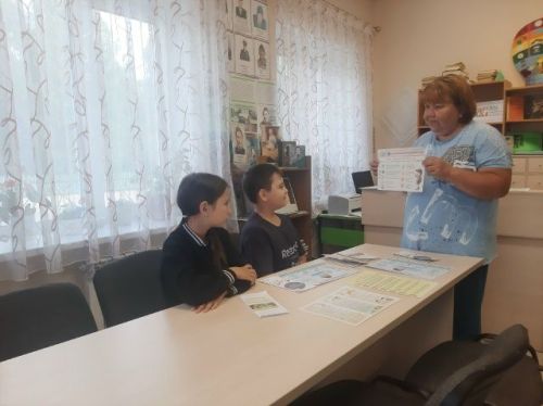 В Байряки‑Тамакской сельской библиотеке научили, как провести каникулы безопасно