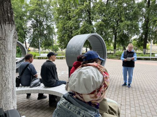 Литературная гостиная в парке «Семейный»
