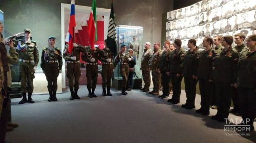 Команда Татарстана завоевала первое место по строевой подготовке на сборах в Пензе