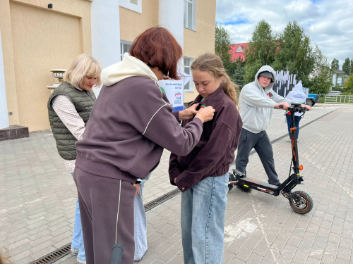 Символ единства: библиотекари поздравили жителей в День Республики