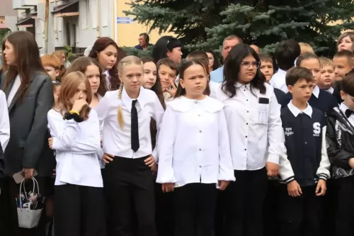 Школьные звонки оповестили о начале учебного года