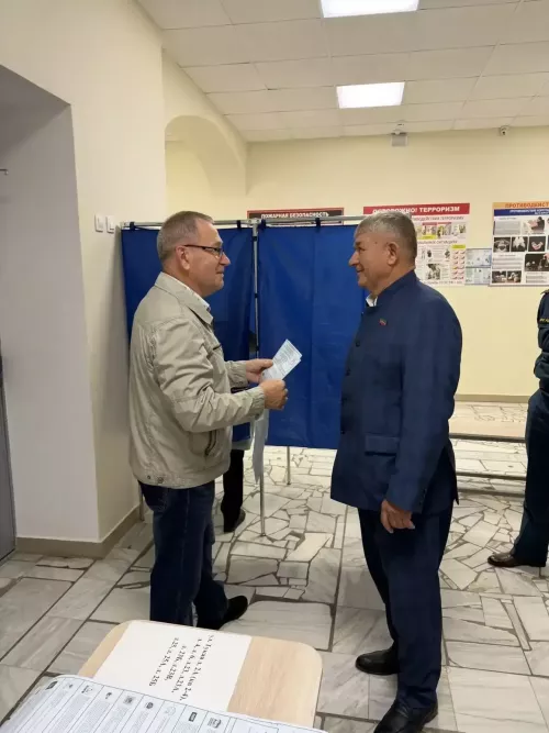 В Ютазинском районе идёт второй день голосования