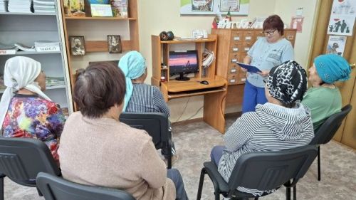 Каракашлинская библиотека провела беседу «Донбасс — сердце России»