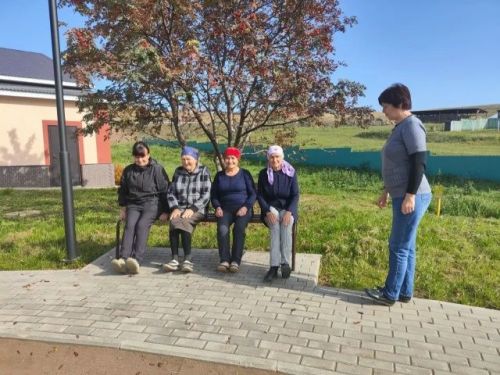 В Яссы-Тугайском СДК прошла акция о пользе движения для старшего поколения