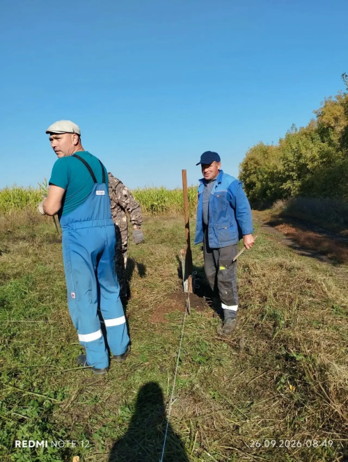 Жители Ютазинского поселения привели в порядок кладбище