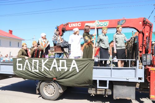 В посёлке Уруссу на славу отпраздновали 9 Мая