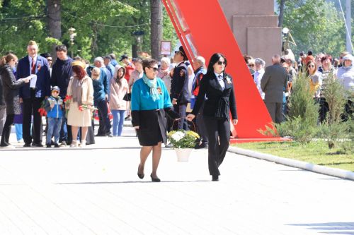 В посёлке Уруссу на славу отпраздновали 9 Мая