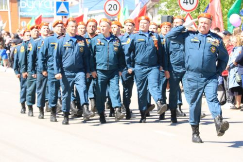 В посёлке Уруссу на славу отпраздновали 9 Мая