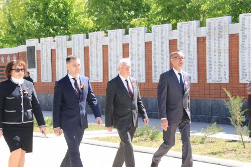 В посёлке Уруссу на славу отпраздновали 9 Мая