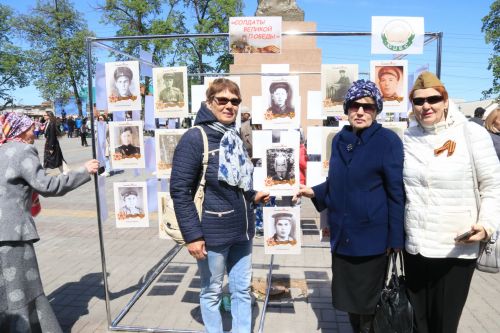 В посёлке Уруссу на славу отпраздновали 9 Мая