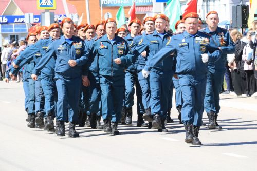 В посёлке Уруссу на славу отпраздновали 9 Мая