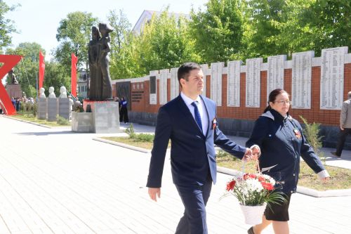 В посёлке Уруссу на славу отпраздновали 9 Мая