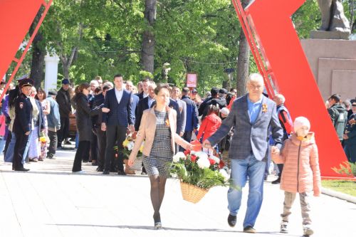 В посёлке Уруссу на славу отпраздновали 9 Мая