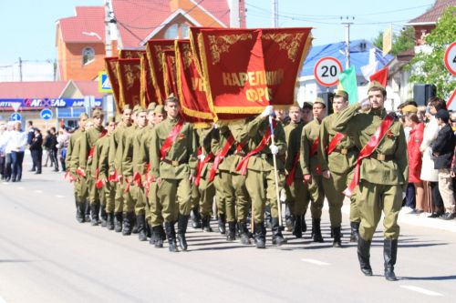 В посёлке Уруссу на славу отпраздновали 9 Мая