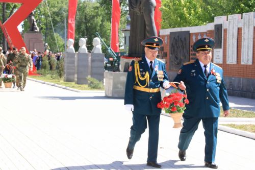 В посёлке Уруссу на славу отпраздновали 9 Мая