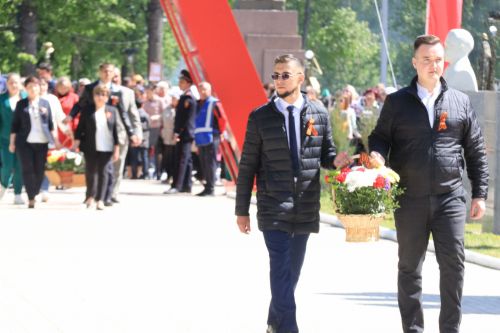 В посёлке Уруссу на славу отпраздновали 9 Мая
