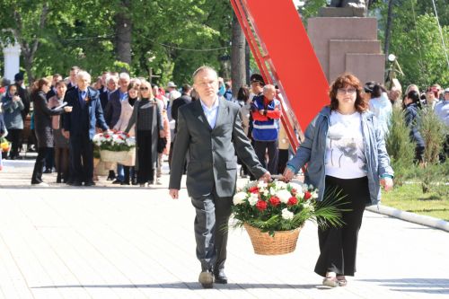 В посёлке Уруссу на славу отпраздновали 9 Мая