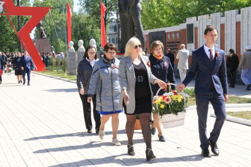 В посёлке Уруссу на славу отпраздновали 9 Мая