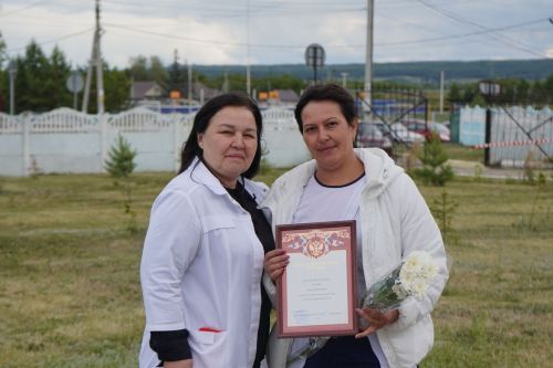В Ютазинском районе чествовали медицинских работников