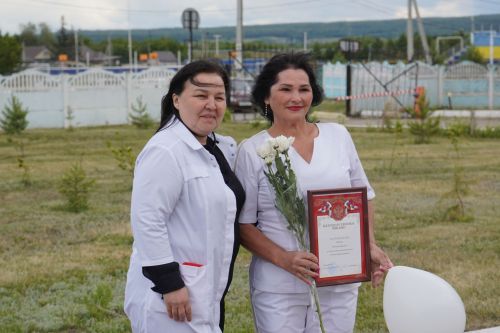 В Ютазинском районе чествовали медицинских работников