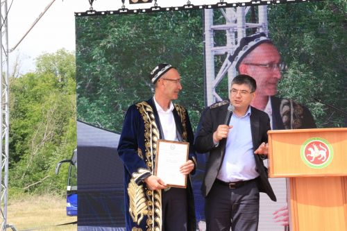 На ютазинской земле встретились «прошлое» и «настоящее»