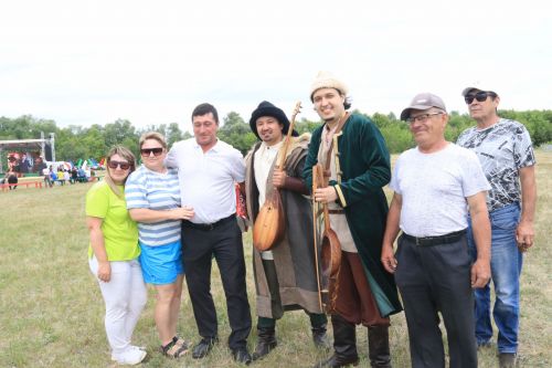 На ютазинской земле встретились «прошлое» и «настоящее»