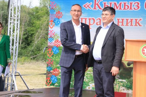 На ютазинской земле встретились «прошлое» и «настоящее»