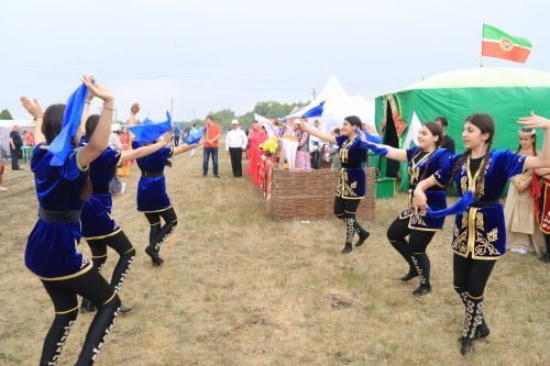 На ютазинской земле встретились «прошлое» и «настоящее»