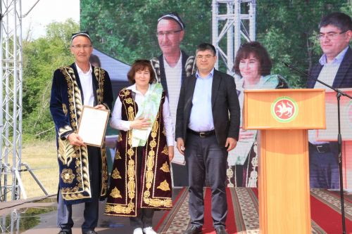 На ютазинской земле встретились «прошлое» и «настоящее»
