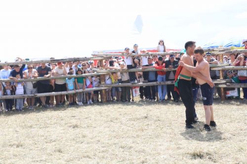 На ютазинской земле встретились «прошлое» и «настоящее»