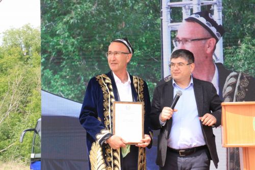 На ютазинской земле встретились «прошлое» и «настоящее»