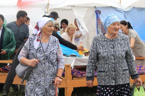 На ютазинской земле встретились «прошлое» и «настоящее»