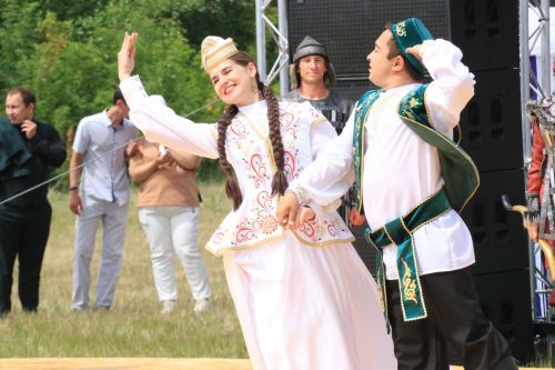 На ютазинской земле встретились «прошлое» и «настоящее»