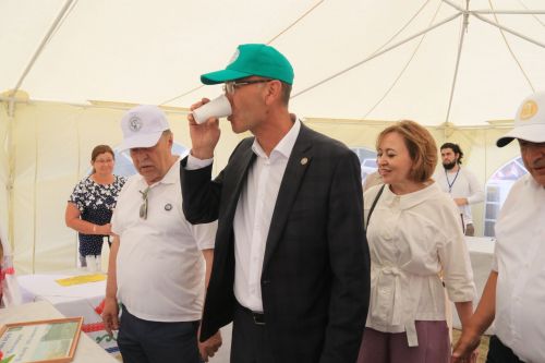 На ютазинской земле встретились «прошлое» и «настоящее»