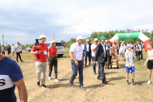 На ютазинской земле встретились «прошлое» и «настоящее»