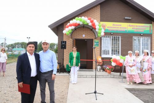 На ютазинской земле встретились «прошлое» и «настоящее»