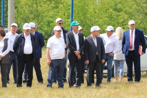 На ютазинской земле встретились «прошлое» и «настоящее»