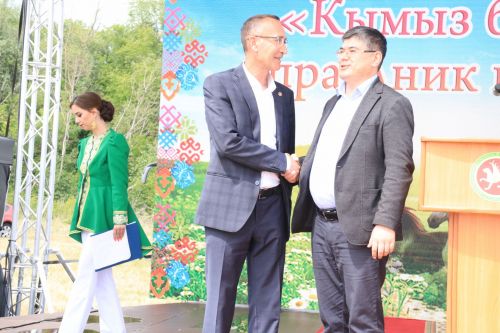 На ютазинской земле встретились «прошлое» и «настоящее»