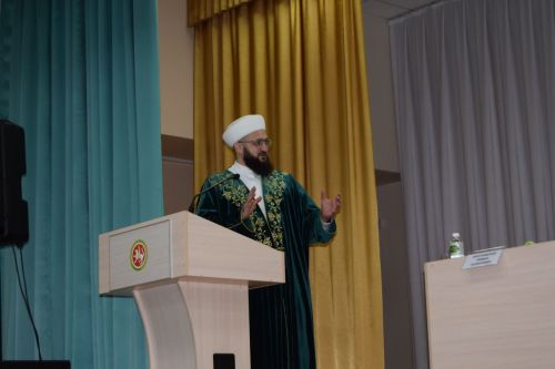 Ютазинский район посетил муфтий Татарстана Камиль-хазрат Самигуллин