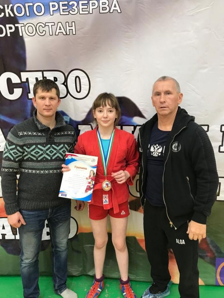 Софья Игонина завоевала бронзу на первенстве Башкортостана по самбо