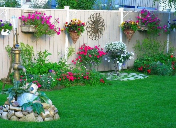 Красивый садовый декор из подручных материалов — 12 идей, которые несложно воплотить