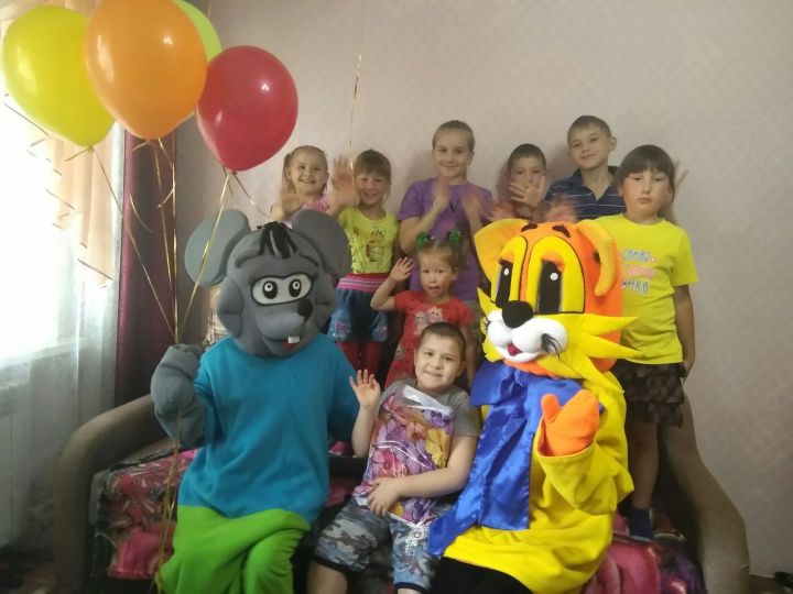 Сегодня, 8 июля проект «Доброе сердце» посетил семью Гилезитдиновых