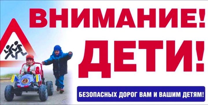 В Республике Татарстан будет проводиться профилактическое мероприятие «Внимание – дети!».