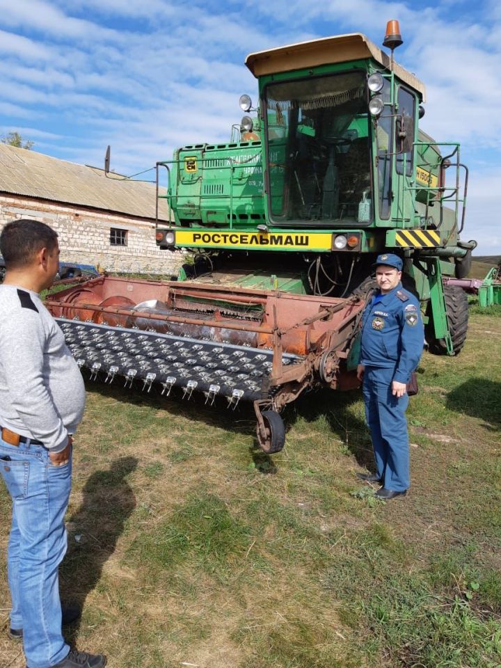 5 сентября 2019 года заместителем начальника отдела Маратом Бадреевым проведено обследование сельскохозяйственного предприятия «Уныш», расположенного в населенном пункте Яссы-Тугай.