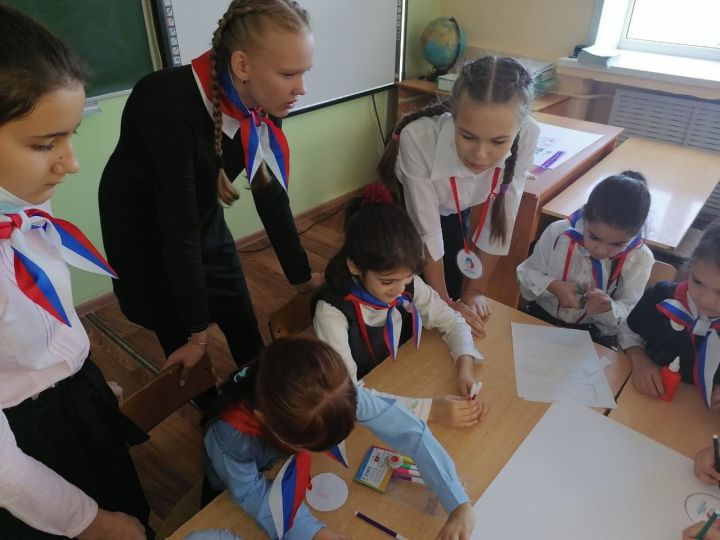 Учащиеся 2А класса приняты в ряды Российского движения школьников