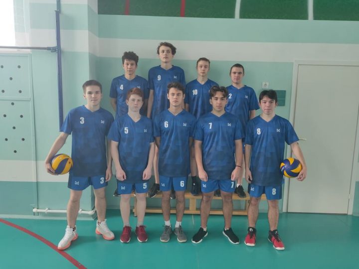 Волейбольная команда Уруссинской гимназии стали победителями на муниципальном этапе Турнира по волейболу
