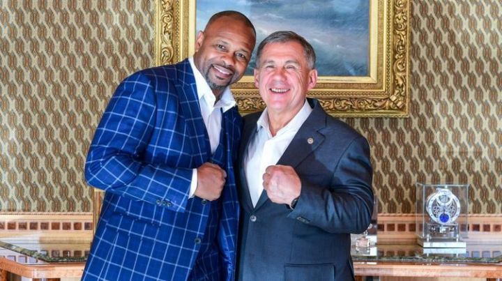Президент Татарстана обсудил с Роем Джонсом перспективы развития бокса