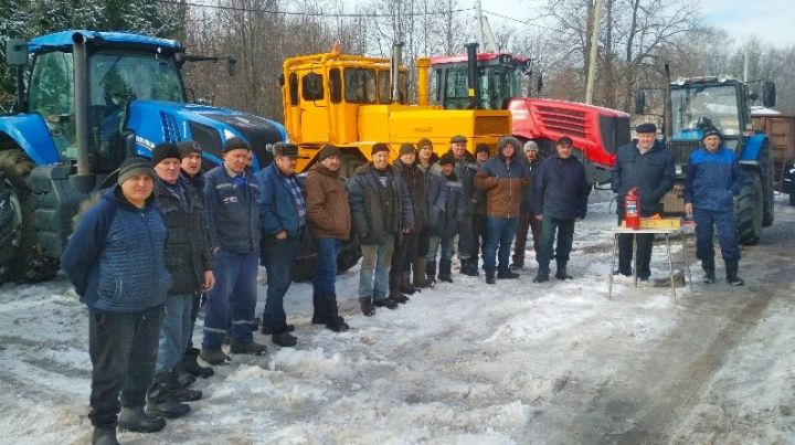 26 марта в Ютазинском районе был проведен технический осмотр тракторов и прицепов