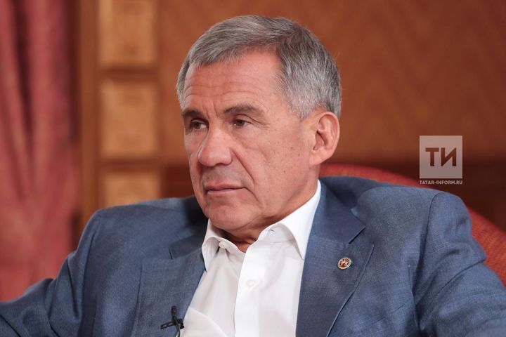 Президент РТ выступит на телеканале «Татарстан 24»